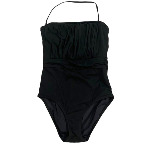 J.Crew Black One-Piece Swimsuit - Picture 1 of 4